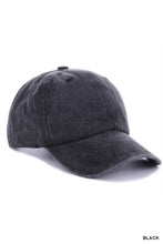 Load image into Gallery viewer, VINTAGE WASHED BASEBALL CAP