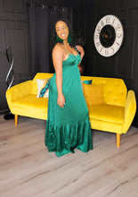 Load image into Gallery viewer, CORSET SATIN MAXI