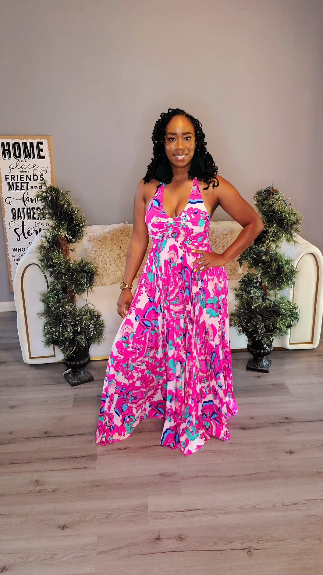 BREAUNNA MAXI [ FUCHSIA ]