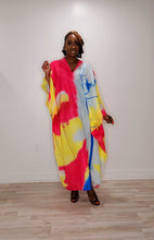 Load image into Gallery viewer, RICH AUNTIE KIMONO DRESS (YELLOW)
