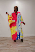 Load image into Gallery viewer, RICH AUNTIE KIMONO DRESS (YELLOW)
